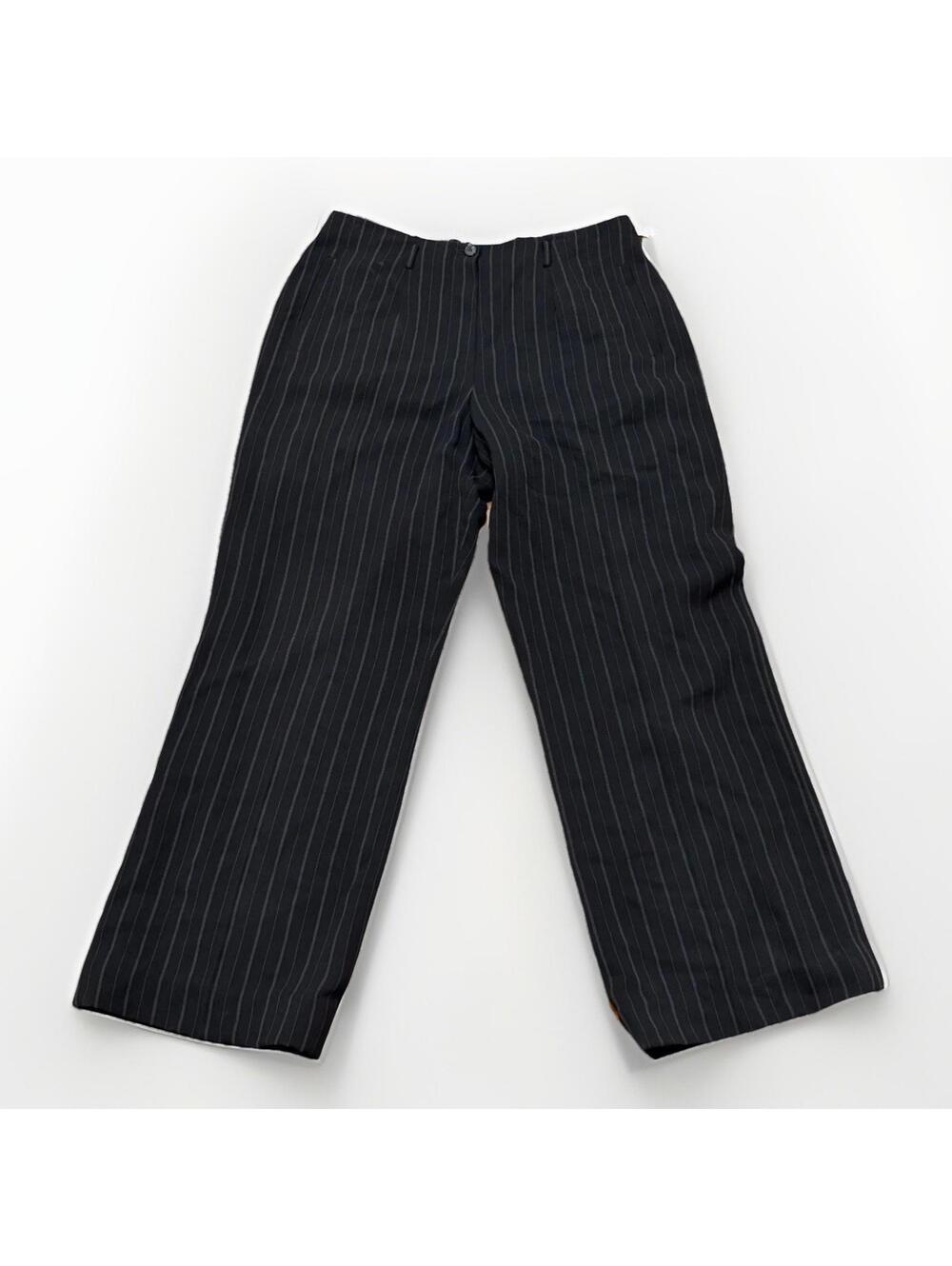 Jones New York Black Pinstripe Dress Pants Straight Leg Petite Women’s 10P